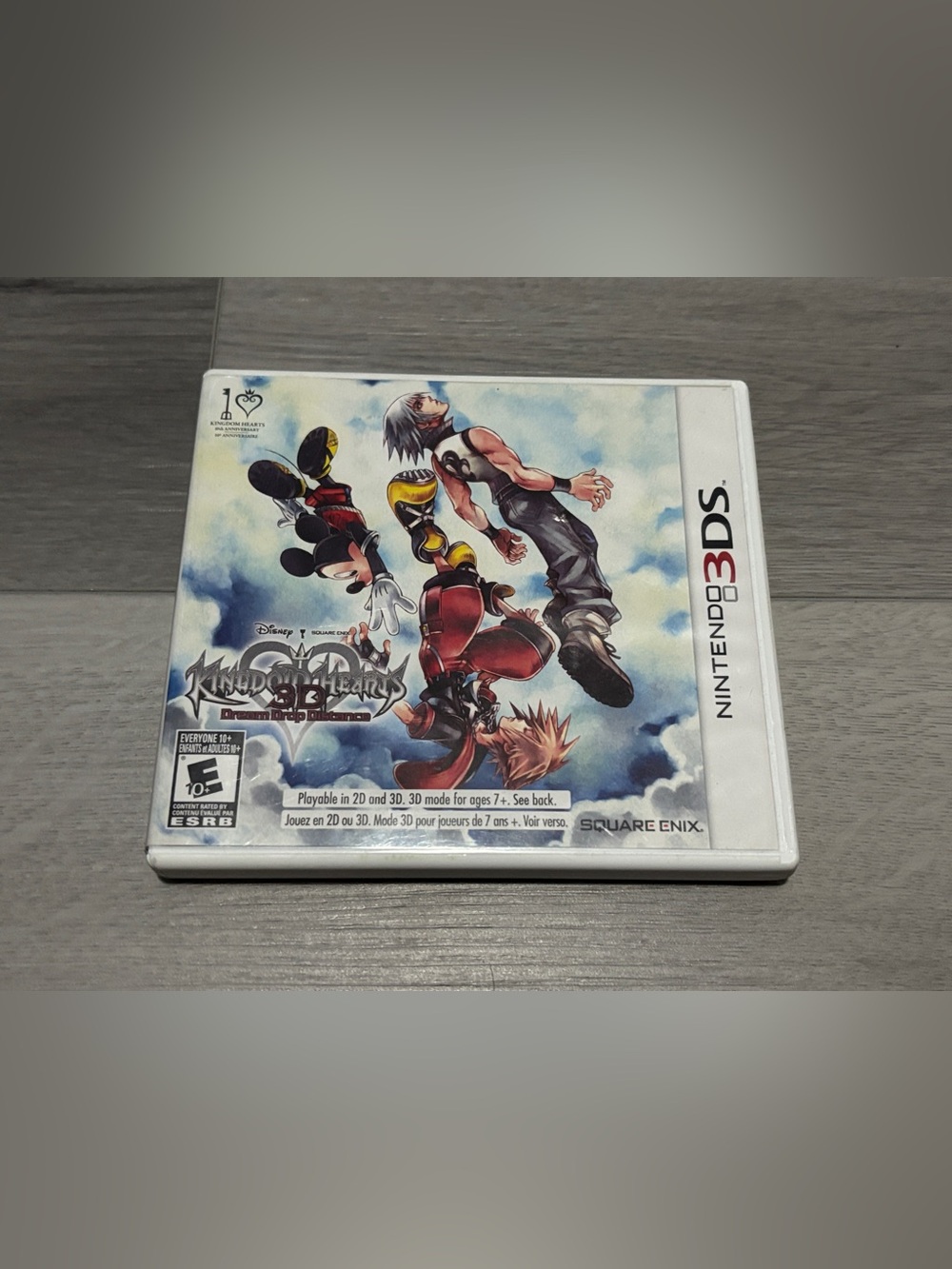 Nintendo Kingdom Hearts 3D Nintendo 3DS Game Manual & Game Cartridge